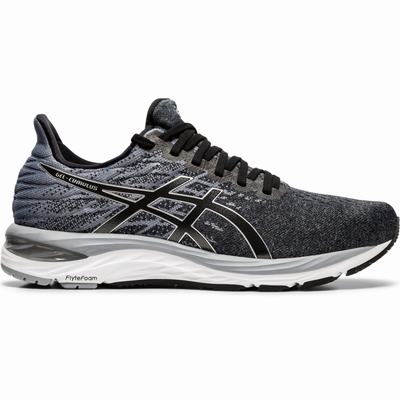 Asics Gel-Cumulus 21 Knit - Miesten Juoksukengät - Mustat/Hopea